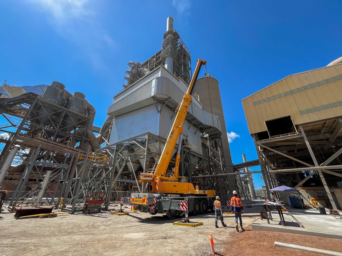 OptimalGroupANZ's tweet photo. Construction has begun on the KC8 carbon capture demonstration plant in Gladstone. The project, known as PACER, is set to showcase cutting-edge technology developed by @kc8capture, with Optimal playing a pivotal role in its execution.

#carboncapture #demonstrationplant #cement https://t.co/6fCgz03Zv9