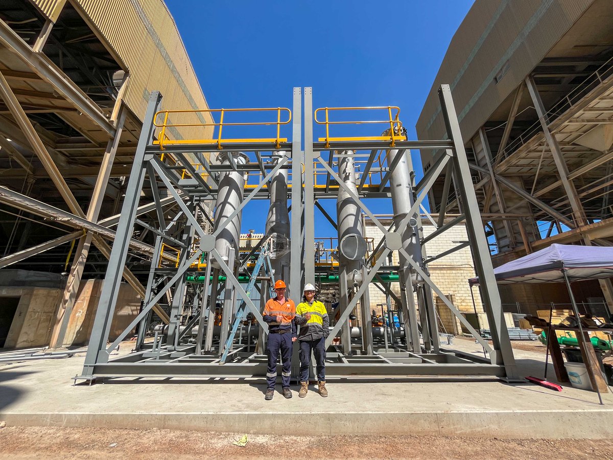 OptimalGroupANZ's tweet photo. Construction has begun on the KC8 carbon capture demonstration plant in Gladstone. The project, known as PACER, is set to showcase cutting-edge technology developed by @kc8capture, with Optimal playing a pivotal role in its execution.

#carboncapture #demonstrationplant #cement https://t.co/6fCgz03Zv9