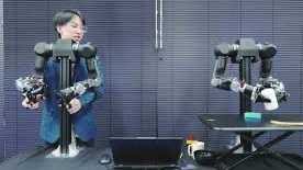 copperlife's tweet image. #Japan robotics co. pushes into &quot;physical AI&quot; as it trains a #humanoidrobot to tackle challenging environments like aged care enactic.ai #Robotics #ArtificialIntelligence #TechNews