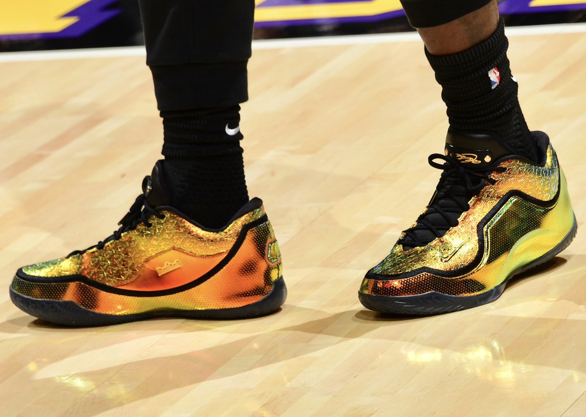 LeBron James makes his Season 23 debut in the Nike LeBron 23.