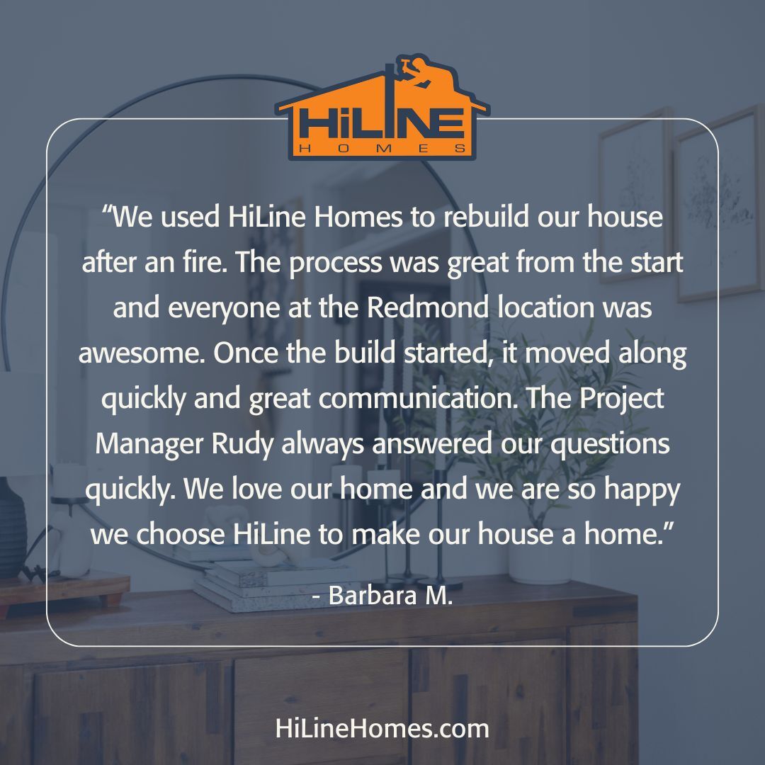 HiLineHomes's tweet image. We’re so thankful to hear stories like Barbara’s! After rebuilding following a fire, she worked with our Redmond team and shared how smooth the process was from start to finish. We’re honored to have been part of creating her family’s new home.

Learn more na2.hubs.ly/H01HkY90