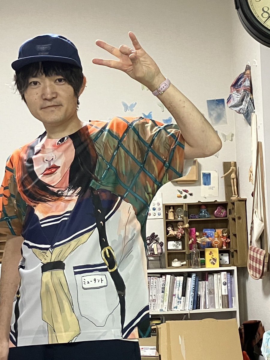 isquaredc's tweet image. なんだこのシャツ。やばすぎるやろ。