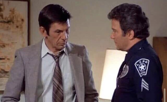 bkontheair's tweet image. #WilliamShatner &amp;amp; #LeonardNimoy 🚨 #TJHooker @ABCNetwork
