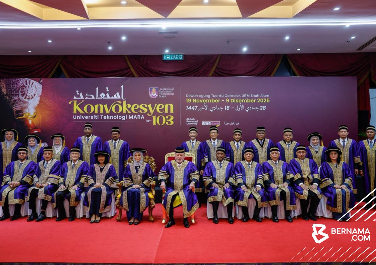 Seramai 32,630 graduan menerima diploma dan ijazah dalam pelbagai bidang masing-masing pada konvokesyen kali ini.

📸 Amirul Azmi / BERNAMA

#BernamaNews
#UiTM
#konvokesyen