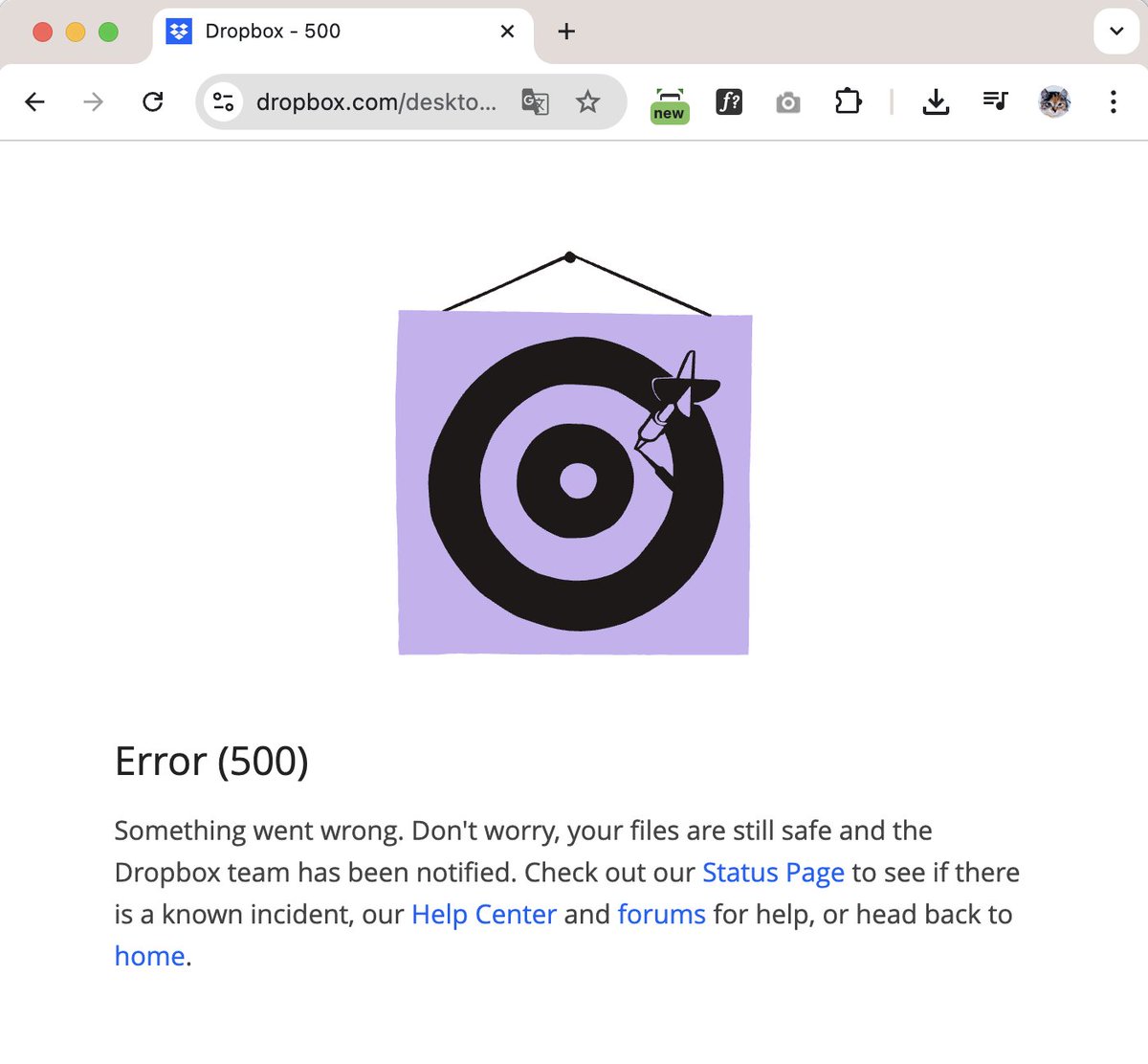 chaca21911's tweet image. 昨日の今日だからこわいよー #Dropbox