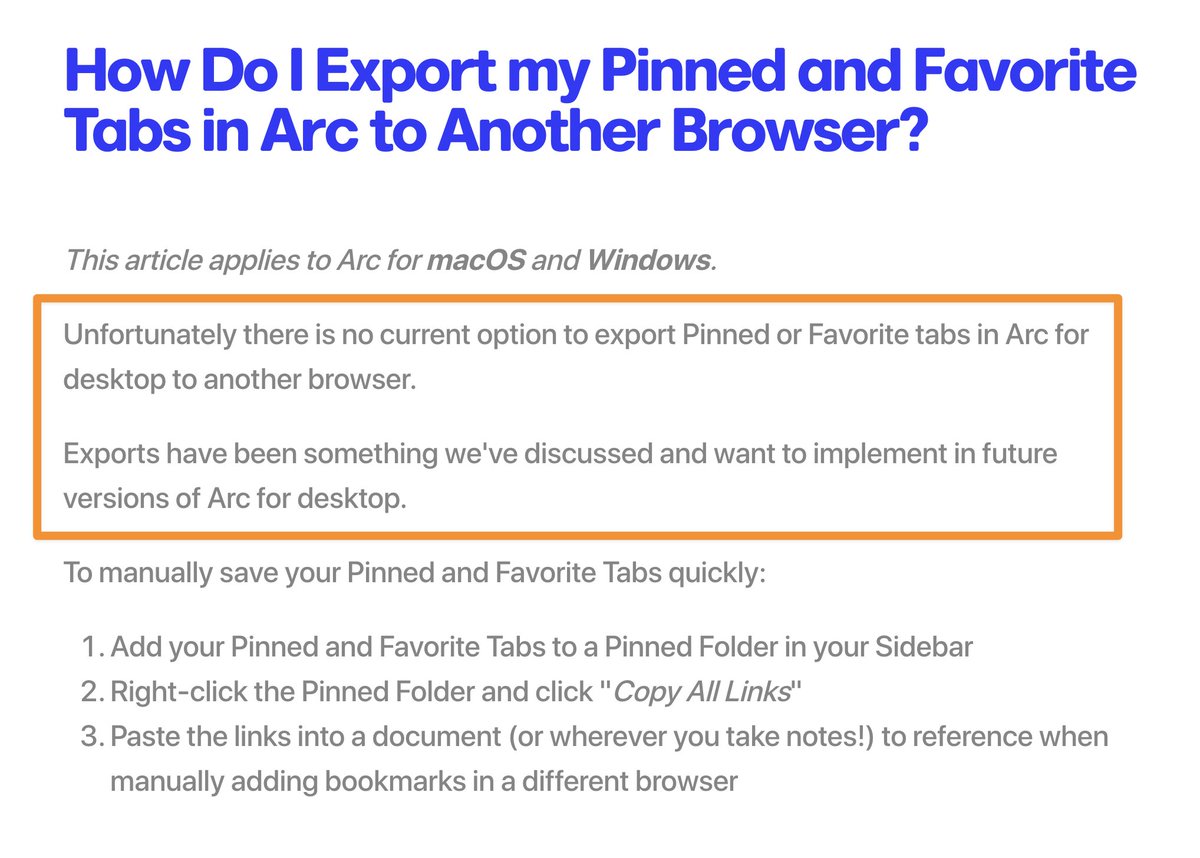 非常感谢@browsercompany放弃这款浏览器，而且没有留下任何退路（除了Dia浏览器，哈哈，不了，谢谢！）