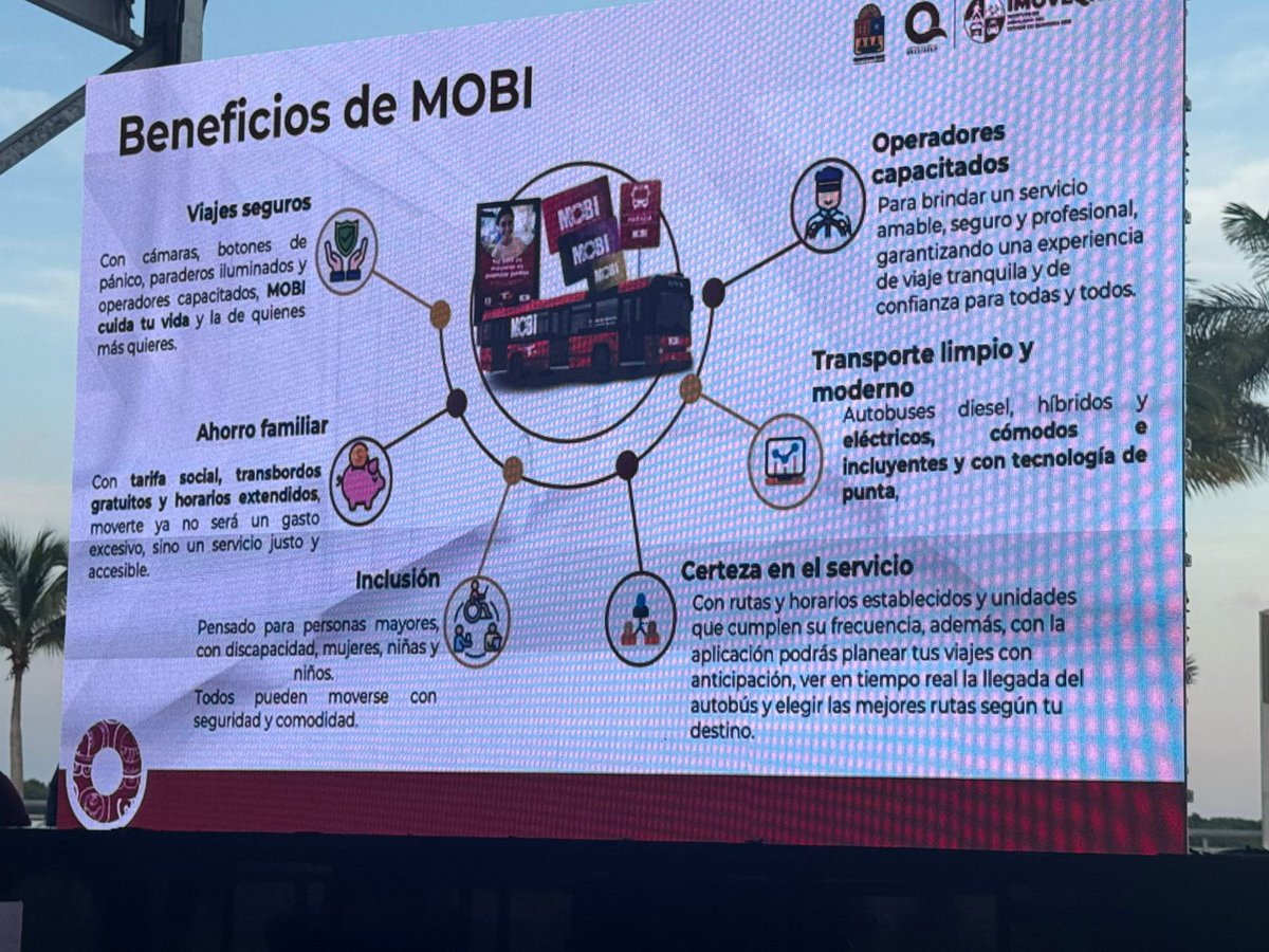 WRI_Ciudades's tweet image. La visión de MOBI busca mejorar la experiencia de viaje con menores tiempos de traslado, tarifas accesibles, accesibilidad universal, mejores modelos de operación y una movilidad más eficiente y equitativa.