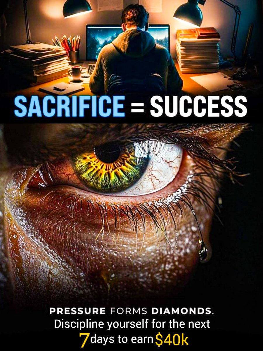 Ariful_Ai01's tweet image. Want to make $40K in next 7 days?💰

❌No ads. No complicated systems.

✅Just a simple, proven formula that prints money on autopilot.

‼️To get the exact breakdown: [FREE]

➝ Follow @Ariful_Ai01 [MUST]
➝ Like ❤️
➝ RT🔃
➝ Reply &quot;Send&quot;