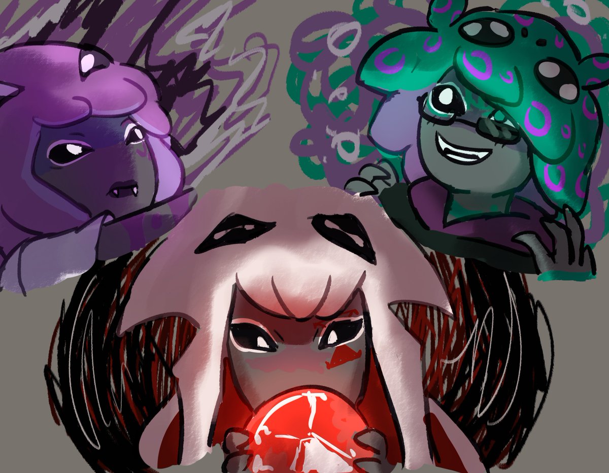 theriverdraws's tweet image. The nymphs!! Rose cooked so hard with them #hsbc #homestuckbeyondcanon