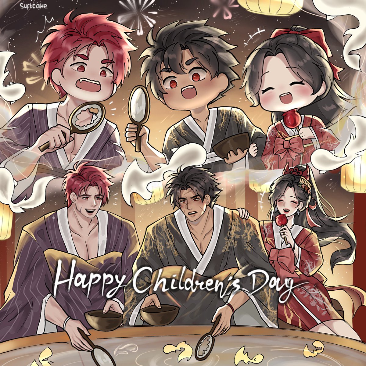 Happy children's day 🫶 #hayabi #hayabusa #hanabi #hanzo #mlbbfanart