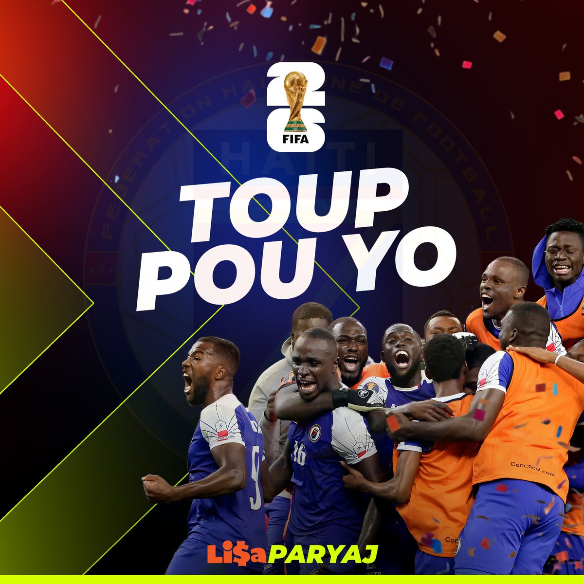 KITE YON MO POU GRENADYE YO 🔥🔥🔥🇭🇹🇭🇹🇭🇹

Seleksyon nasyonal nou an kalifye pou mondyal 2026 la k ap fèt Etazini-Kanada-Meksik.