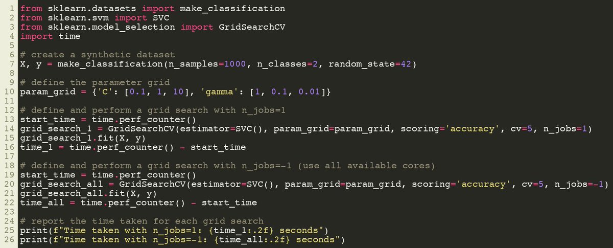 SciKitLearn's tweet image. Scikit-Learn Configure GridSearchCV &quot;n_jobs&quot; Parameter
sklearner.com/scikit-learn-g…

#SciKitLearn #DataScience #MachineLearning