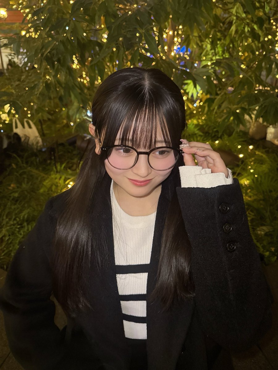 最近伊達メガネにハマってる👓似合う？
#伊達メガネ #毎日ツインテール