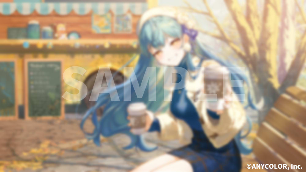 にじさんじ所属 珠乃井ナナ様のメンバーシップ限定壁紙のお写真を担当
