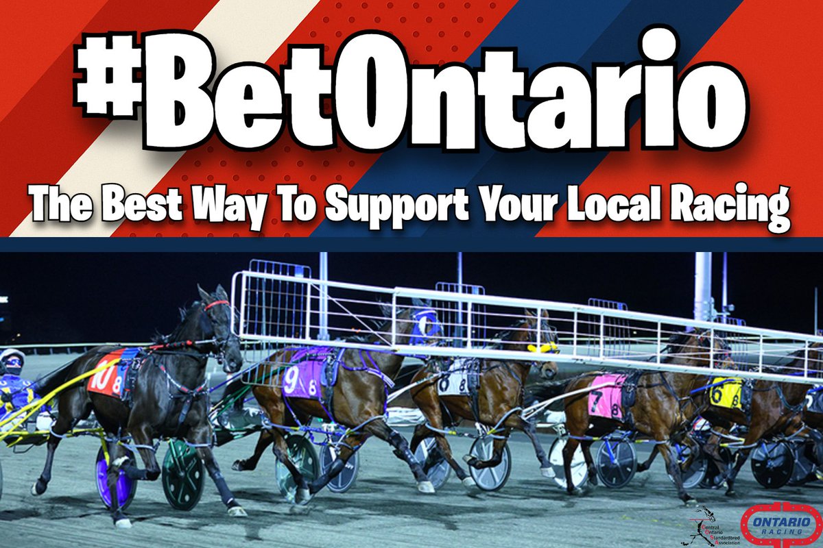 COSATV's tweet image. 💙🐴 Every time you #BetOntario, you’re supporting local horses, farms, families, and the entire racing industry. Your wagers stay here, fuel jobs, boost breeding programs, and strengthen our tracks.
Back the sport that backs all of us.
Play local. Tag #BetOntario.
#HarnessRacing