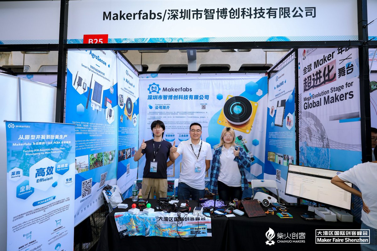 MakerfabsTech's tweet image. 🎉 A Big Thanks for the Incredible 2025 Maker Faire Shenzhen! 🎉

What an amazing experience at the #MakerFaire2025 in Shenzhen! We’re still buzzing with excitement and gratitude. 🙌 From meeting so many passionate makers to showcasing our latest products, it was a truly…