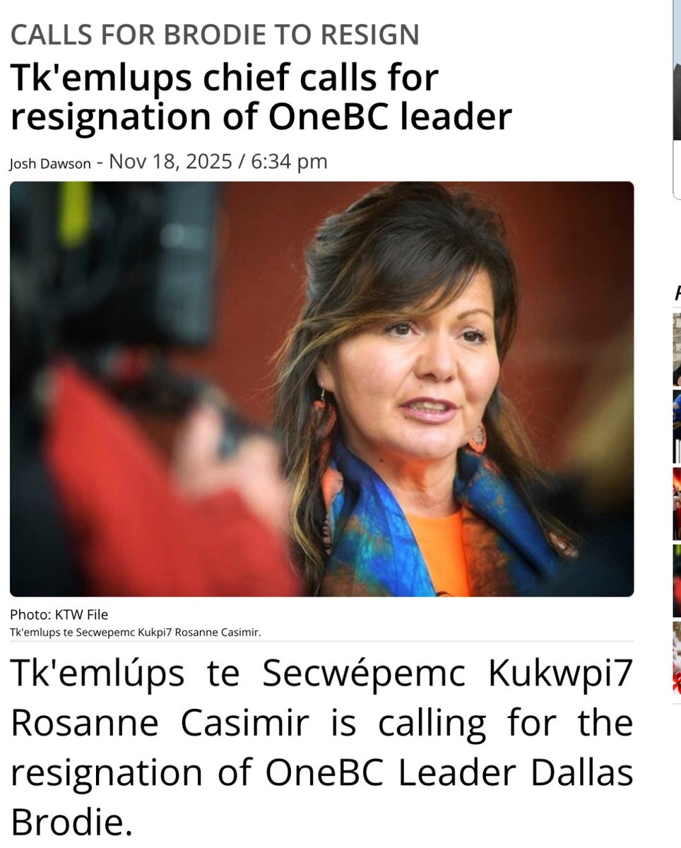 wyatt_claypool's tweet image. Lol, no.

Last time I checked @Dallas_Brodie isn’t the one who has been peddling an anti-Canadian grave hoax to get money and political power.

The Chief should resign and apologize for her role in spreading a lie.