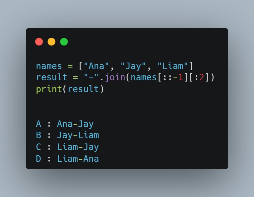 DailyCodeflow's tweet image. Python Question / Quiz 🧠
What is the output of this Python code, and why?Comment your answer below 👇#Python #pythonprogramming #coding #DevCommunity