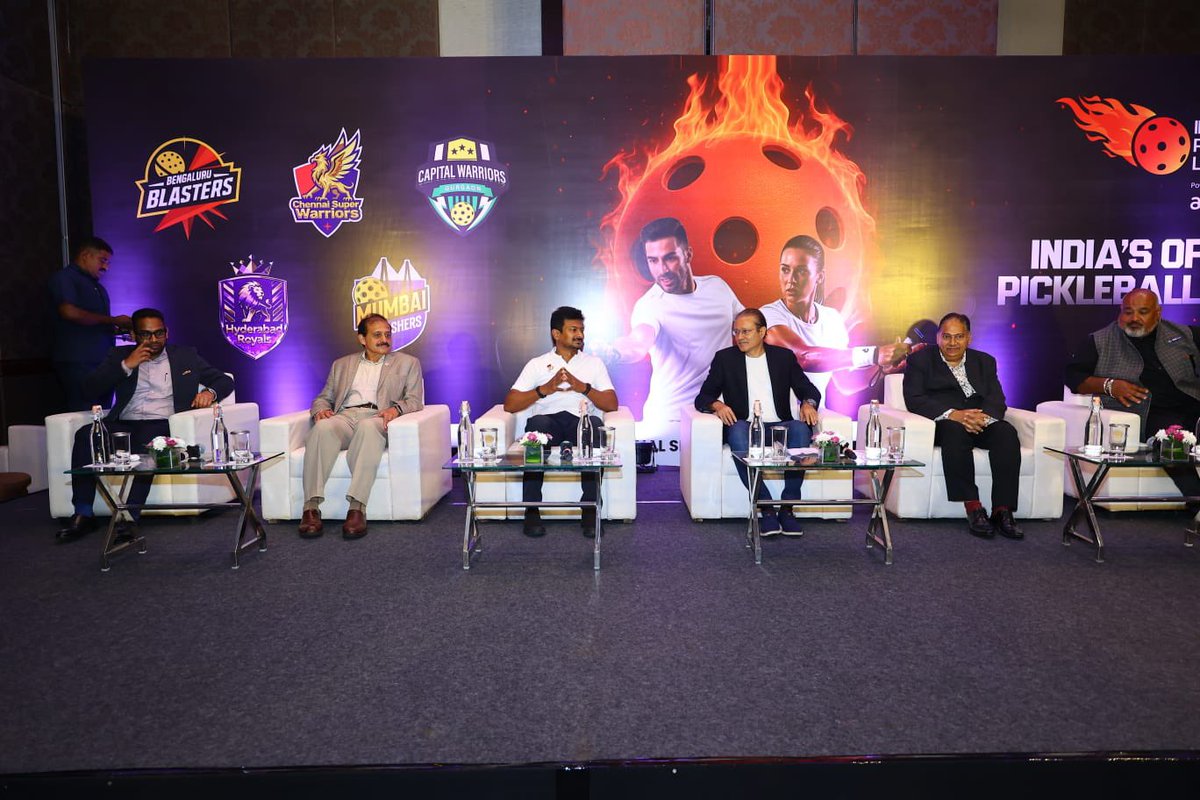 vineetjaintimes's tweet image. The team logos and brands of the  Indian pickleball league were unveiled . The official league starts on 1st December in New Delhi . Get all the news on pickleballnow.in website and insta handle .  #pickleball #ipbl @Pickleballnowin #pwr