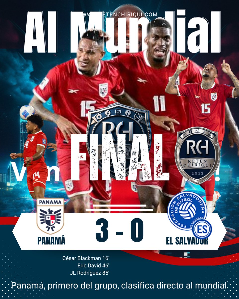 Felicitaciones a nuestra selección y felicidades a nuestro querido Panamá. Mucho sacrificio y esfuerzo y al final la recompensa. Viva Panamá.