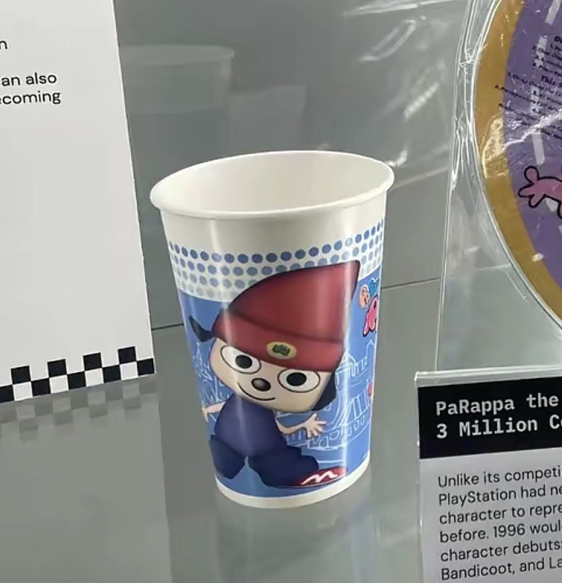hey parappa spell icup. wtf of my god why did you turn into a cup oh my god im sorry i didnt mean to do it