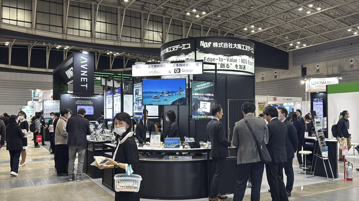 tenzikai's tweet image. 【組み込みシステムの展示会】
EdgeTech＋！こういう専門性の高い展示会の場合、展示会後の行動要請として、技術セミナーに誘導するのが効果的なケースが多いです！　#EdgeTech＋