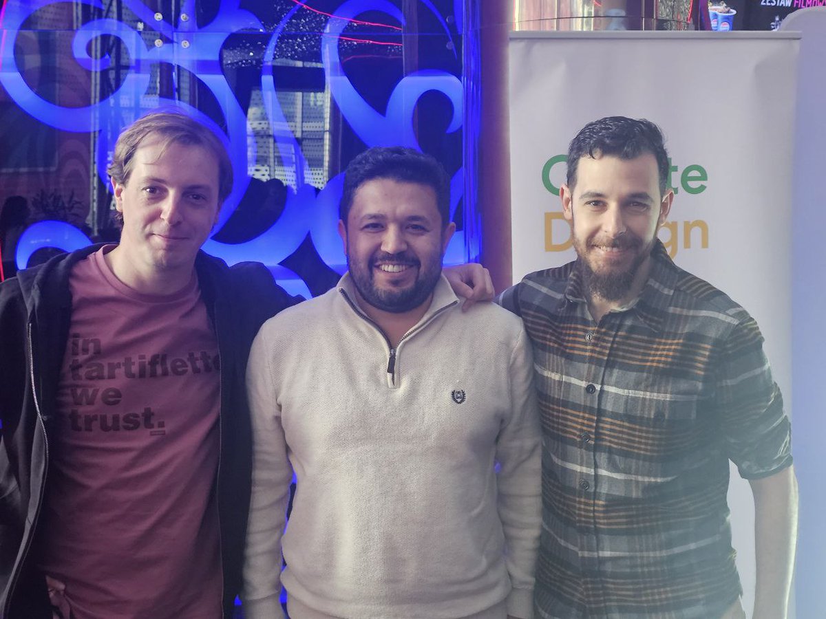 IlyoskhujaI's tweet image. Great vibes today at #NGPoland 2025! 🇵🇱✨
Met amazing developers, learned a lot, and had inspiring conversations.
If you&apos;re here in Warsaw — let’s connect! 🙌
#Angular #JavaScript #WebDev #Community