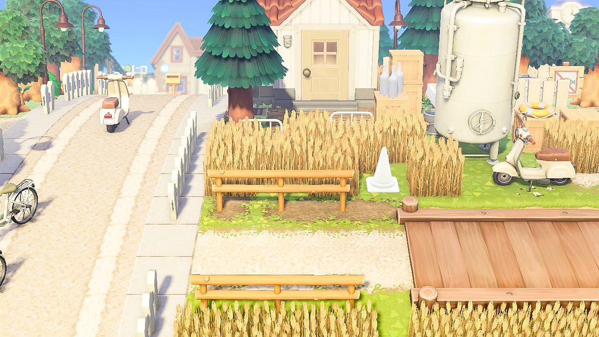 チャスのお家と自宅🌲

#あつ森 #acnh