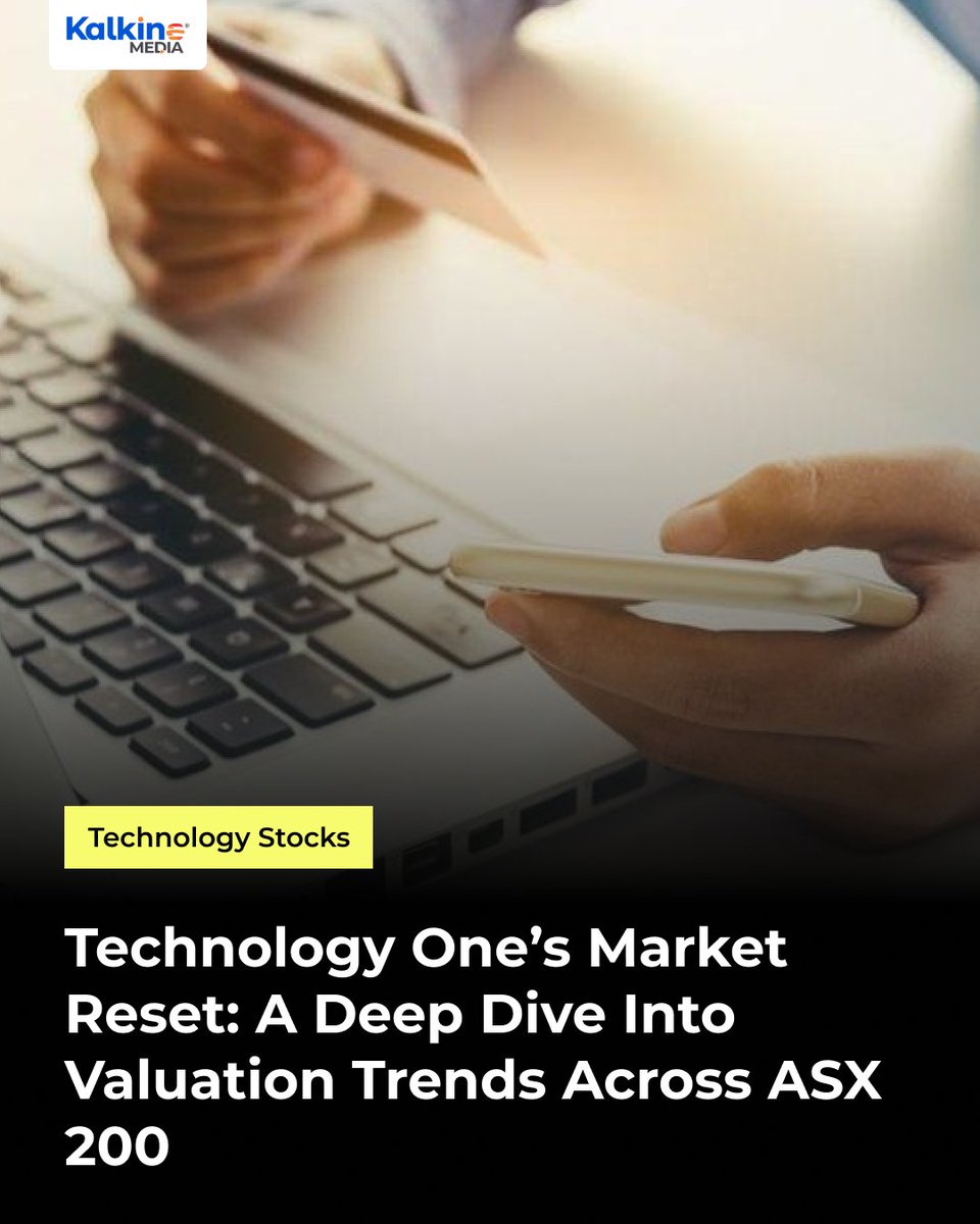 kalkineau's tweet image. Technology One (ASX:TNE) is at the center of a broader market reset — valuation trends are being re-rated as the ASX 200 recalibrates around enterprise-software fundamentals.
zurl.co/cbs5j

 #TechnologyOne #ASX200 #TechReset #ValuationTrends #EnterpriseSoftware