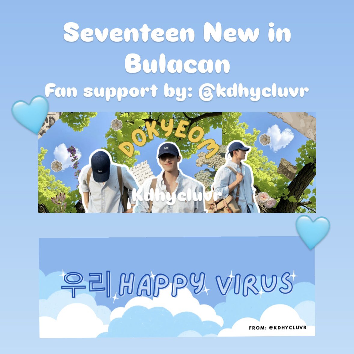 *•*• Seventeen New_ in Bulacan! •*•*
••• Fan Support by: <a href="/kdhycluvr/">Ja ꒰ঌ(ᓀ‸ᓂ)໒꒱</a> •••

✨ THE8 and DK banner fan support!✨

🗓️ Mar 21, 2026
📍 PH Arena

How to claim
•* strictly: 1:1 
•* follow (opt)
•* like and rt!

#SEVENTEEN_NEW_IN_BULACAN
#SEVENTEEN
