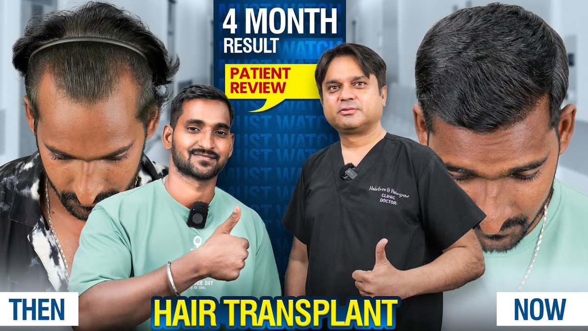 Hairfree and Hairgrow - Hair Transplant Clinic tweet media