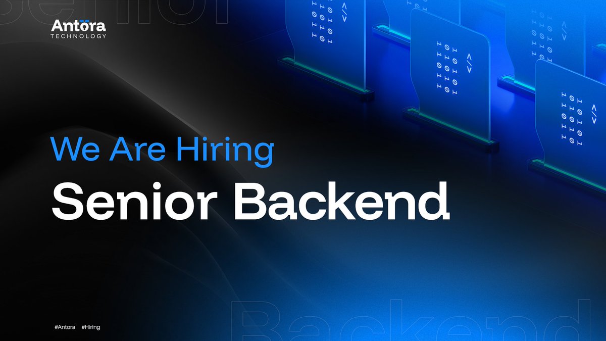 AntoraTech's tweet image. 🔥 Antora Technology is hiring a Senior Backend Engineer (Web3)!
Build scalable APIs, integrate smart contracts, design data pipelines &amp;amp; work with top blockchain engineers.
💰 30–60M VND/month
📍 Hanoi / Flexible
📩 Apply: contact@antora.tech
#Web3Jobs #Hiring #BackendEngineer