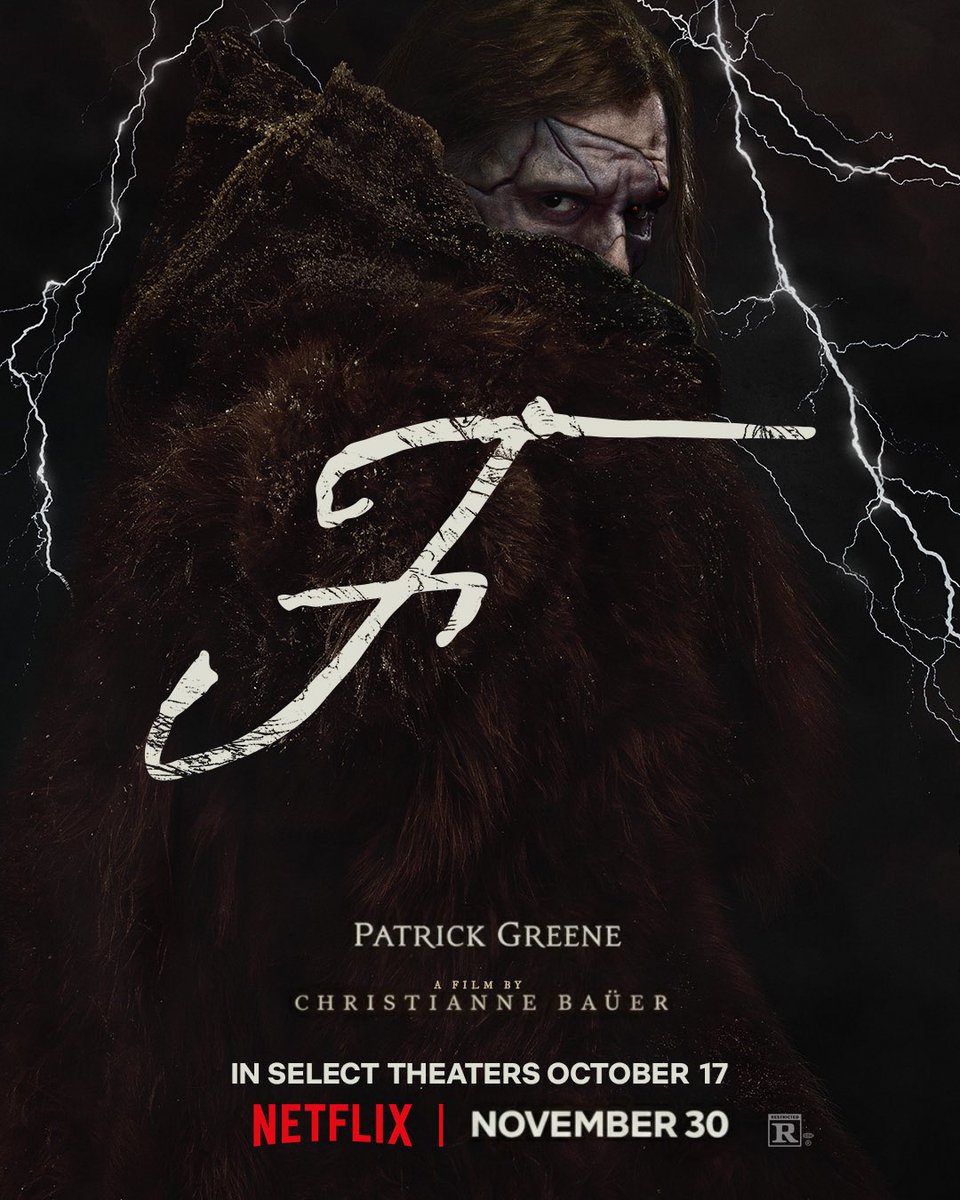 RPNetflix's tweet image. © #FrankensteinRP | 𝗣𝗼𝘀𝘁𝗲𝗿 | Netflix

Patrick Greene is The Creature in Frankenstein, a film by Christianne Baüer. Coming to select theaters November 23rd.