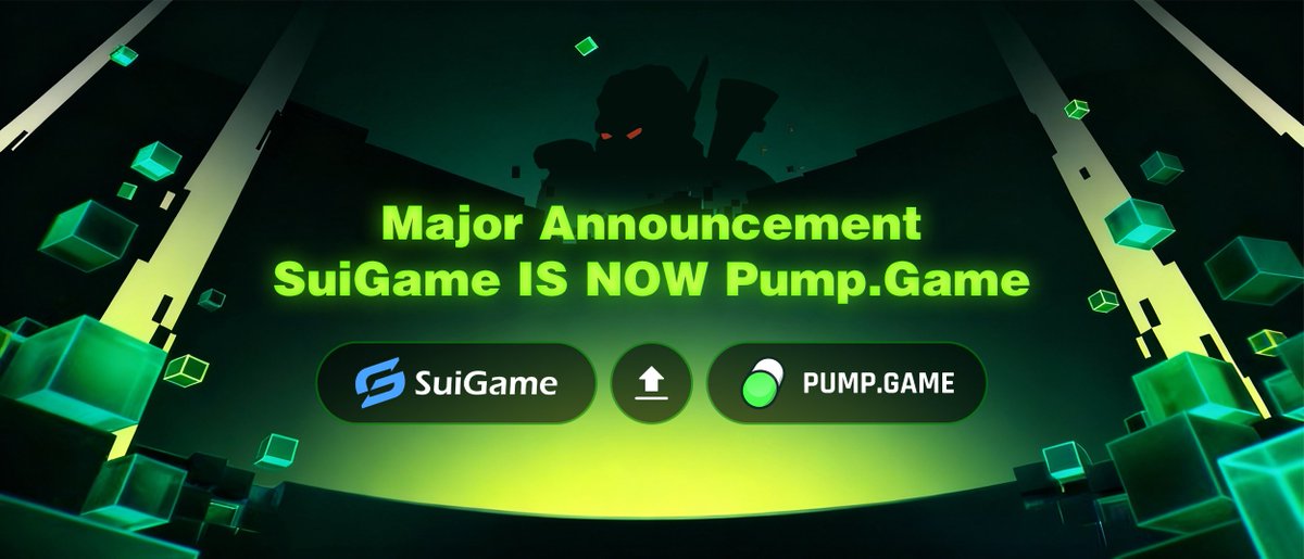 pumpdotgame's tweet image. SuiGame → Pump.Game | Official Upgrade

To our community, players, and partners:

SuiGame has officially rebranded and upgraded to  — marking the start of our next chapter.

Why the upgrade?
Web3 gaming is rapidly evolving, and cross-chain…