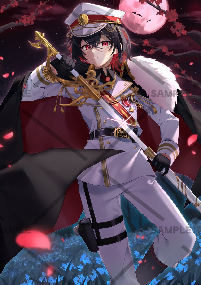 #1枚絵公開 

✧• ─────────── •✧

             斬られてみる？

✧• ─────────── •✧

※表情差分ツリー