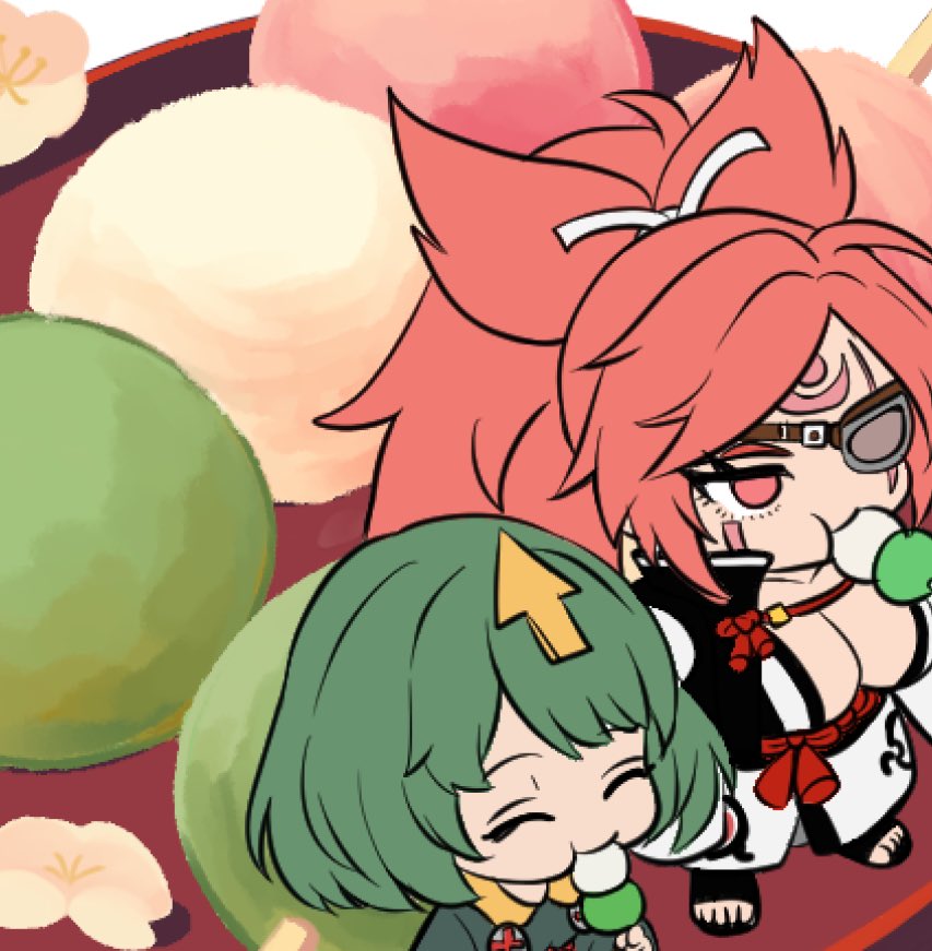 和菓子なのは決めてたけど三色団子か桜餅か梅の練り切りかでギリギリで迷った人たち