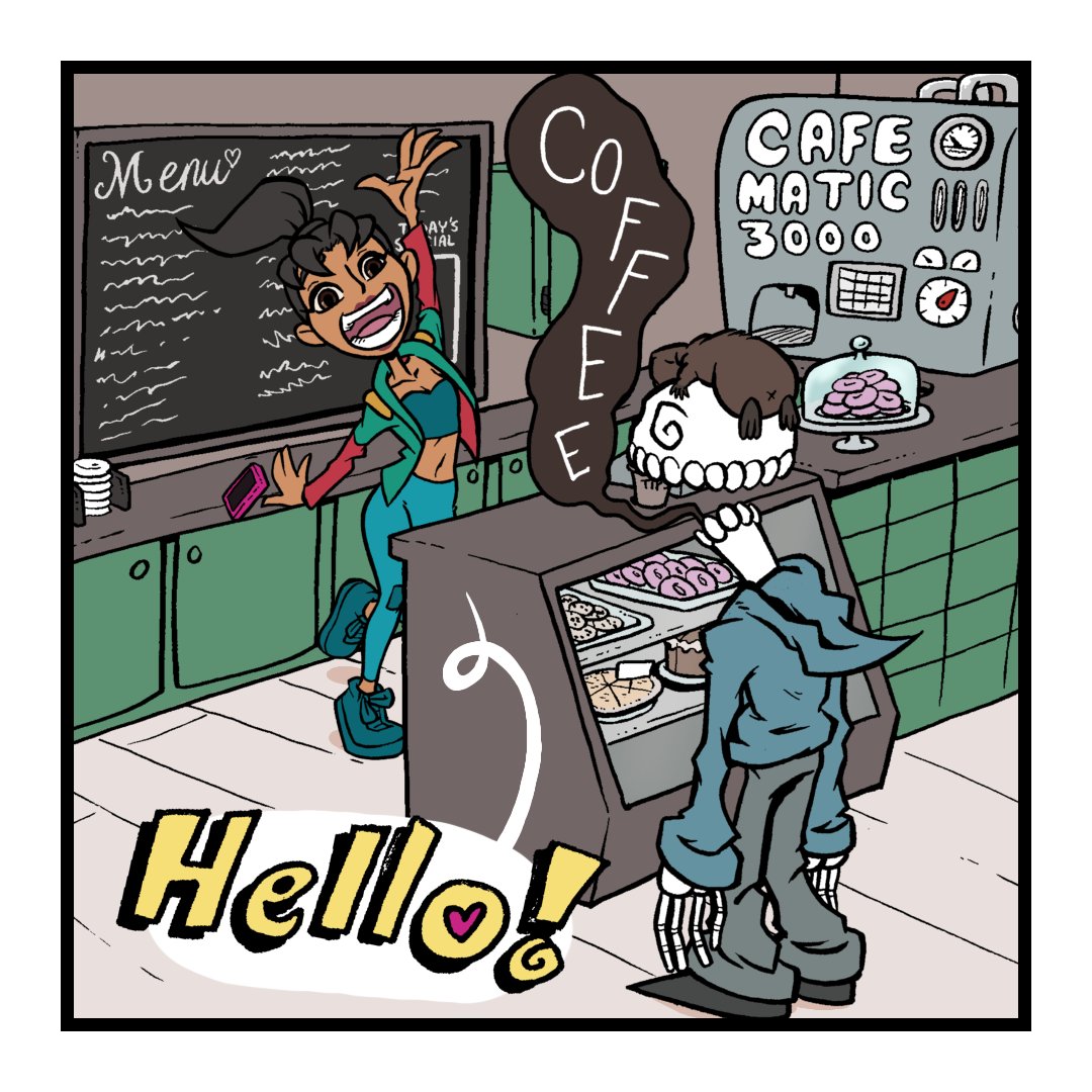 jslongstreet's tweet image. #webcomics #bitterskeleton