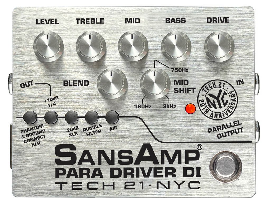 grandeybass_tyo's tweet image. 【新製品情報】
#TECH21
SansAmp Para Driver DI🔥
(20th Anniversary Limited Edition）

ミドルの周波数が可変可能となっており、定番のBASS DRIVERと比較すると癖が少なくMid freq.搭載で狙ったEQコントロールができる超優秀プリアンプ✨

🔻商品詳細はコチラ🔻
ikebe-gakki.com/Form/Product/P…