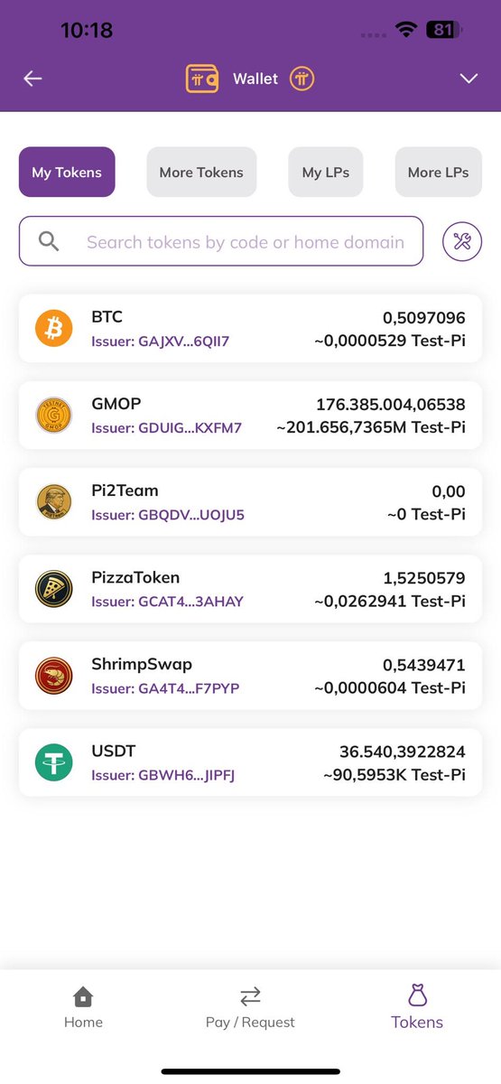 The future of Pioneer wallets is here!
Go to the testnet swap wallet to get used to it, brothers and sisters, after the mainnet launch, you will ask how to do this and that while you did not go in to experience it during the entire testnet period.
Pi => BTC
Pi => ETH
Pi => XRP
Pi