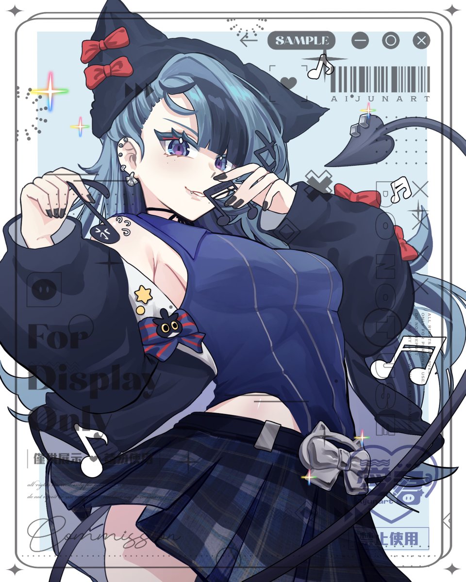 感謝委託🫶
也恭喜突破千訂！
大家快去訂閱起來～～✨

#畫Mi #委託 #Commission #委託展示 #半身驚喜包