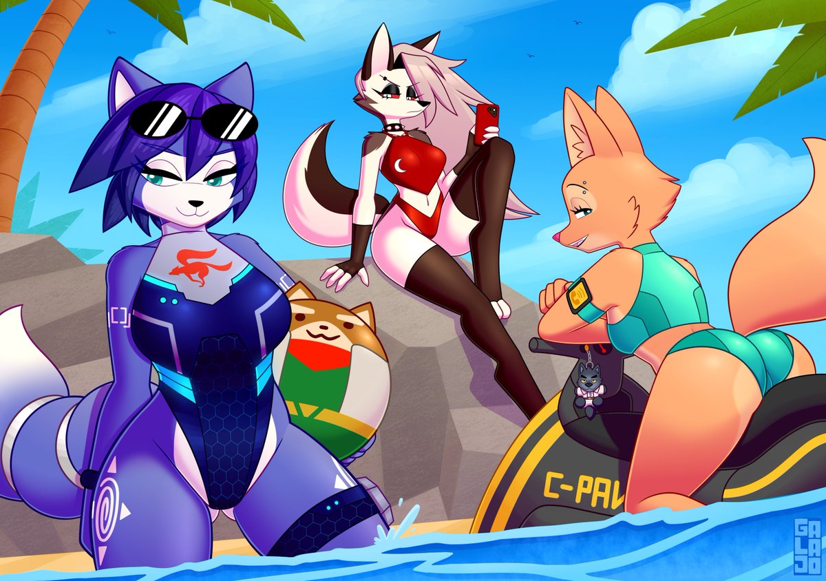 Artists, share your most popular work.

Them 💙🖤🧡