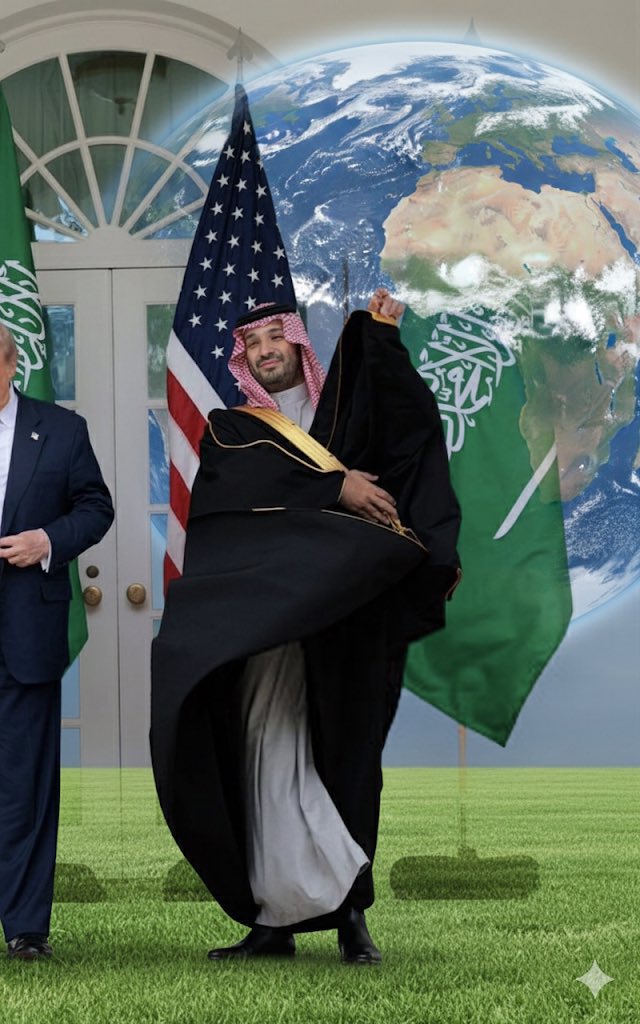 فخرنا وعزنا وقلوبنا معك الله يحفظك  💚💚💚

أسأل الله العلي القدير ان يوفقك ويؤيدك بتأييده .🤲

#زعيم_الشرق_الأوسط #ولي_العهد_الأمير_محمد_بن_سلمان

 #نباهي_بك_العالم_يابو_سلمان