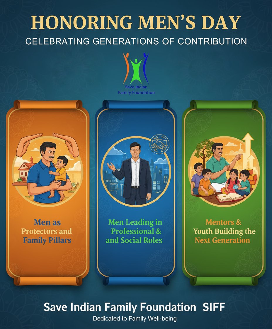 Behind many smiles lie silent battles.
Men’s mental health deserves a voice.
Listening can save a life.
Check in with your father, brother, or friend.
Compassion is manly too. #MensDay
#InternationalMensDay