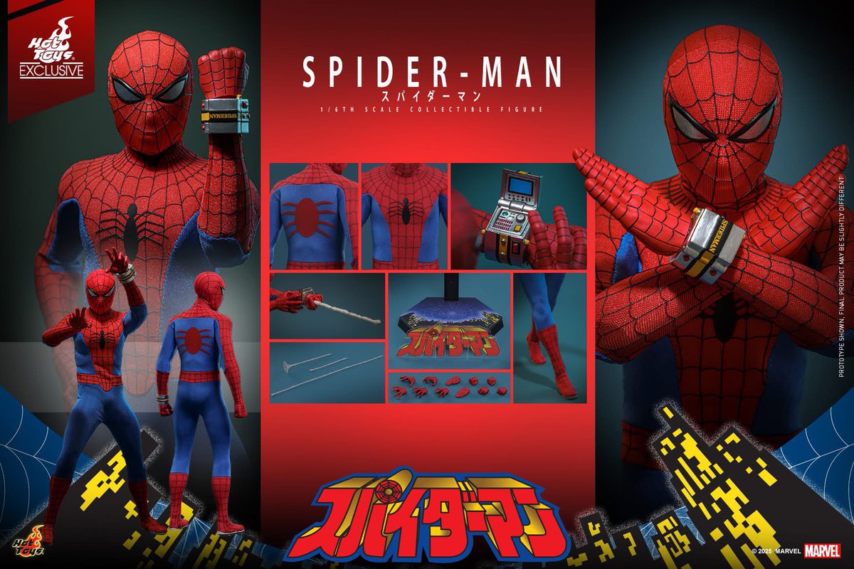 ホットトイズから東映版と1977年版スパイダーマンでるの！？