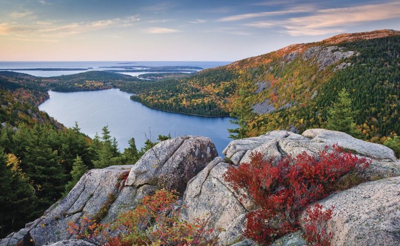 TopherNOW's tweet image. Me: Where do you think we’ll go when we die? (Assuming answer is heaven or hell)

Fiancé: Acadia national park