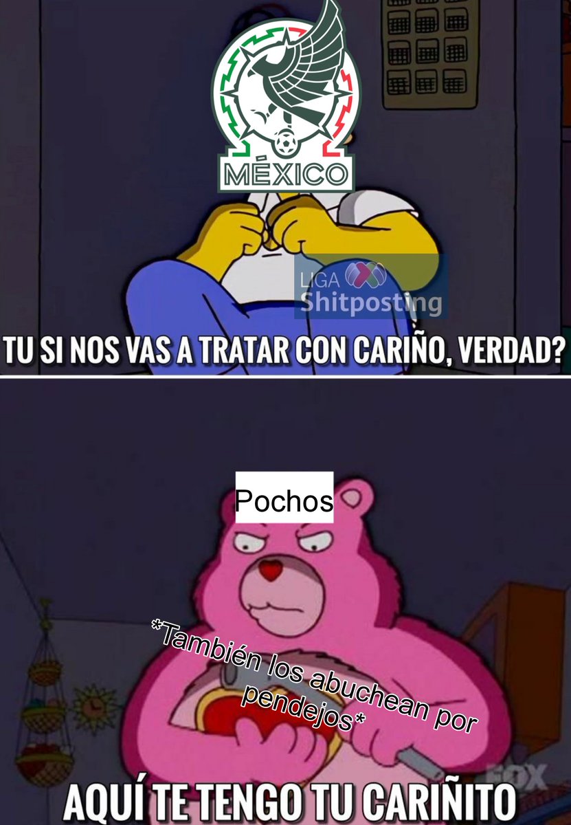 Imagina que ya hasta a los pendejos que te solapaban todo los tienes hartos