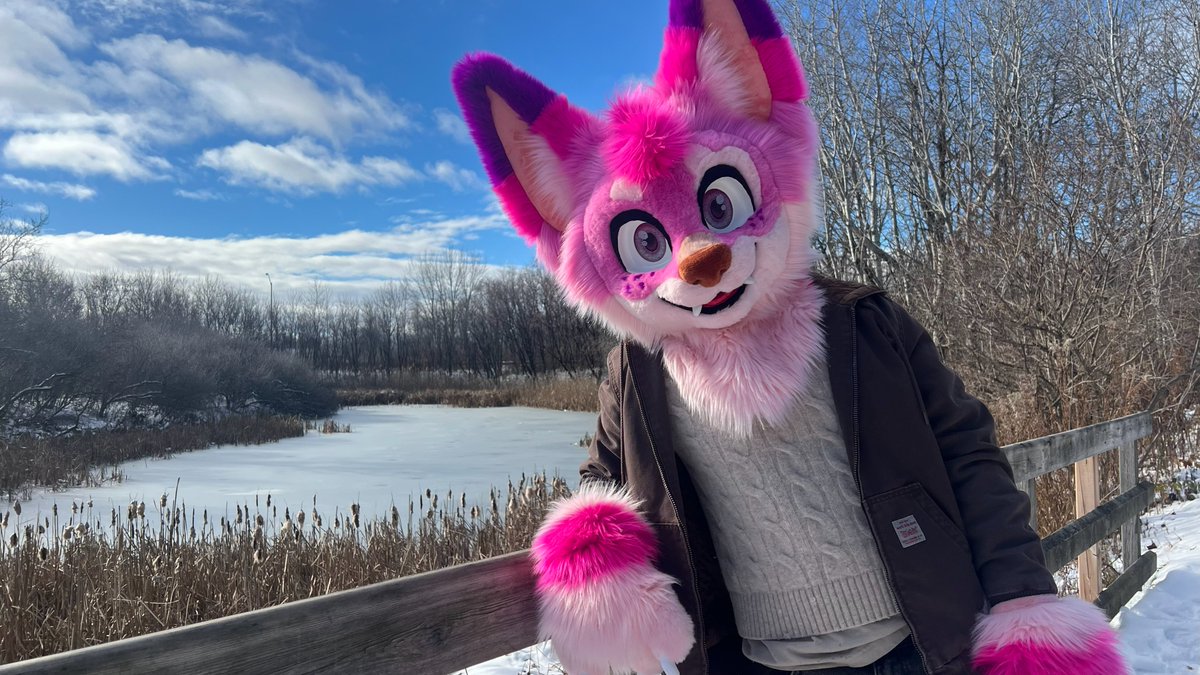 KokouUwU's tweet image. ❄️Winter is coming!❄️
#fursuit #furry