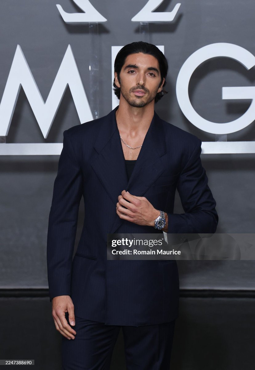 Taylor Zakhar Perez photographed at the OMEGA Exclusive Planet Ocean Event at Faena Forum today!

📸: Romain Maurice via Getty Images
