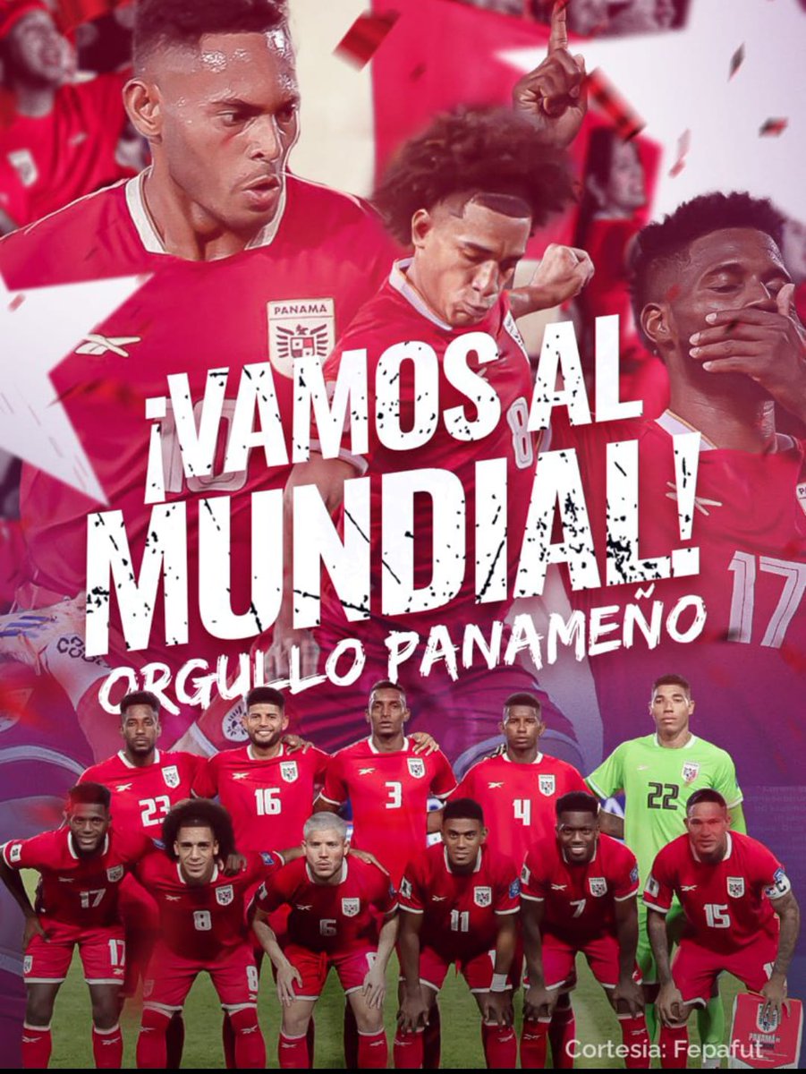 ¡Orgullo de toda la nación! 🙌🙌

Felicitaciones selección. Han demostrado que con esfuerzo y corazón todo es posible💪💪

¡Un solo equipo, un solo país!

Viva Panamá 🇵🇦🇵🇦🇵🇦