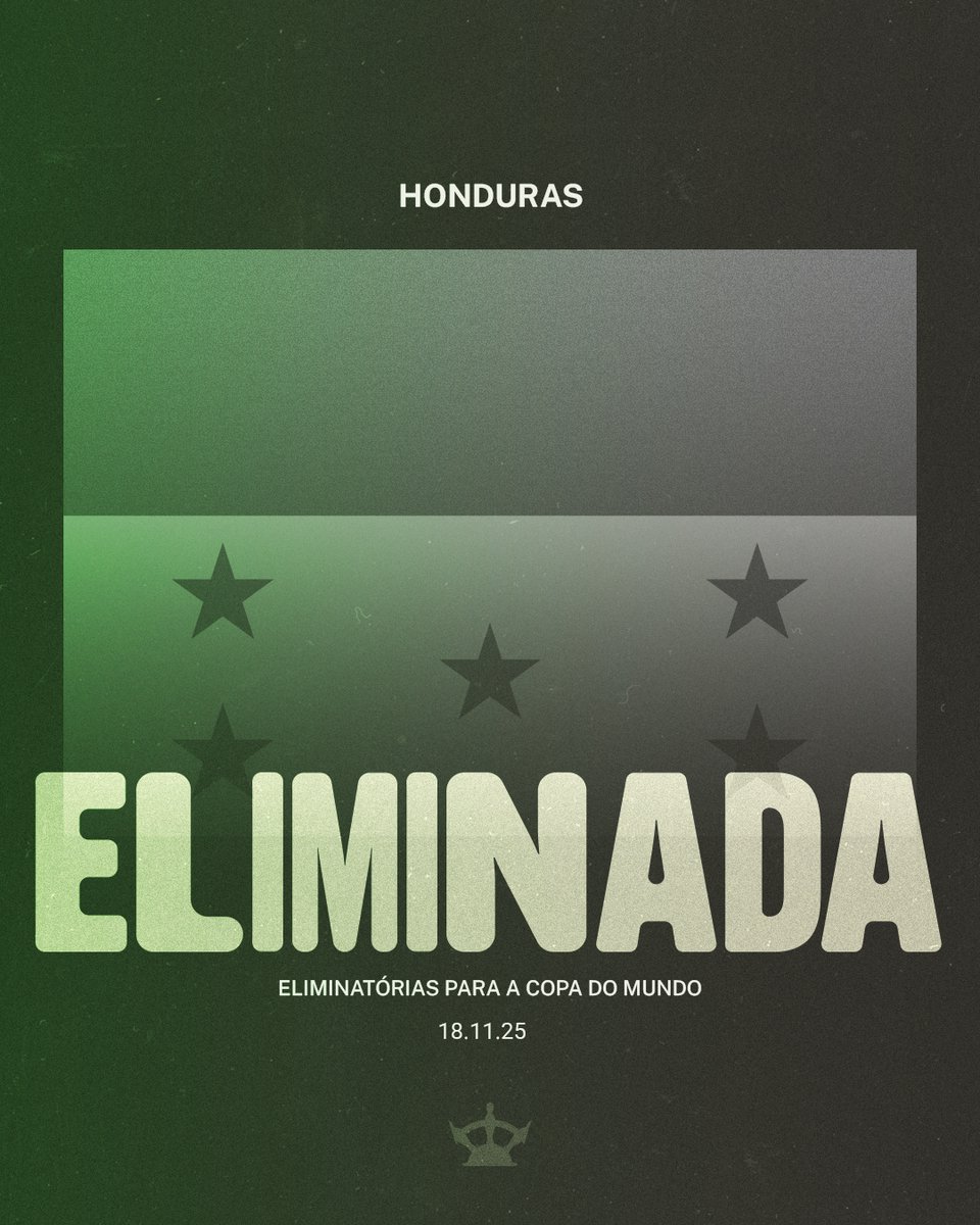 conteverde_'s tweet photo. Empate amargo demais!
Favoritos no Grupo C, Costa Rica e Honduras empataram sem gols e, com o gol do Suriname nos acréscimos, morreram abraçados, sendo eliminados da Copa do Mundo!
#CONCACAFQualifiers https://t.co/RVUmohSa6M